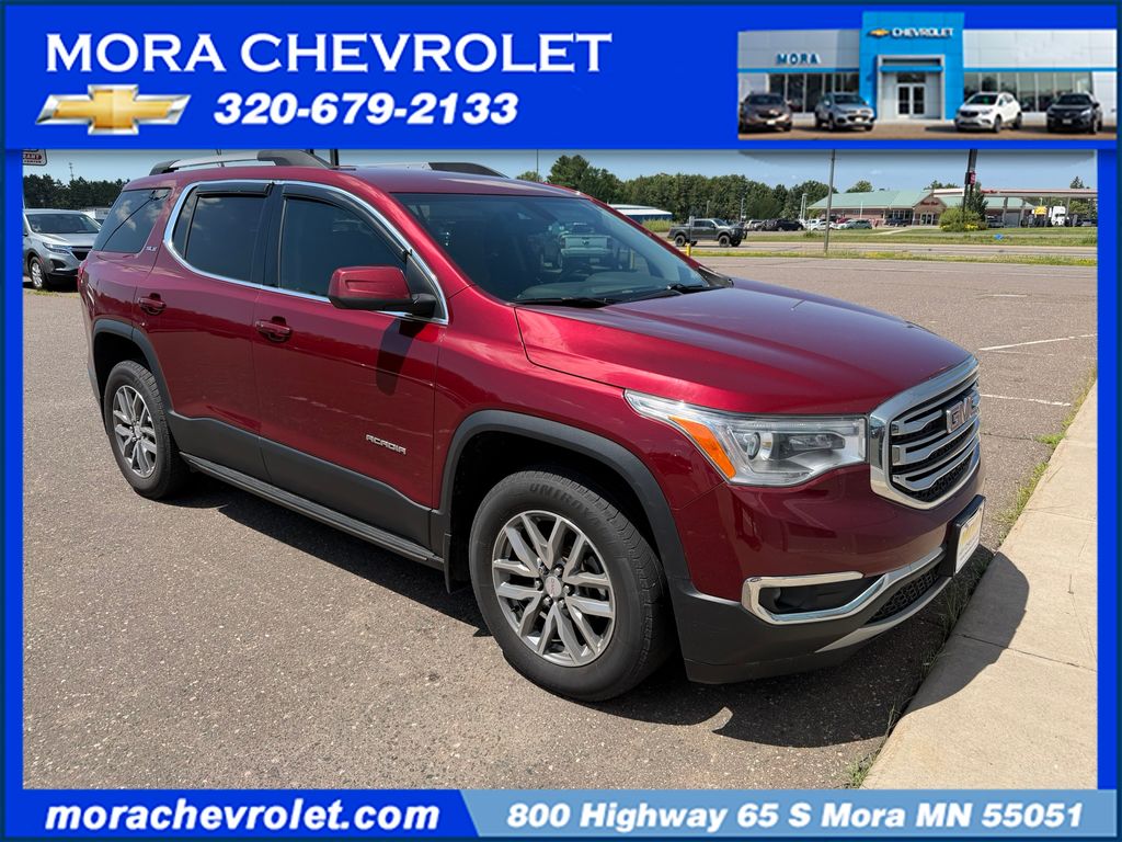 Red 2017 GMC Acadia SUV / Crossover Four-Wheel Drive 6-Speed Automatic