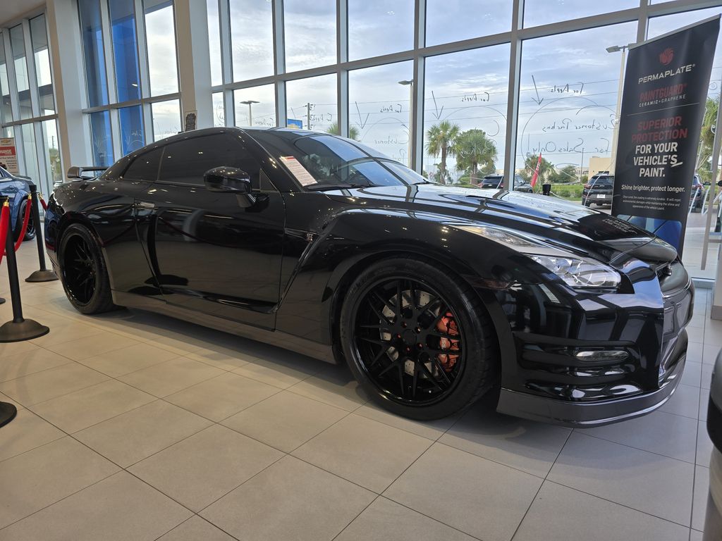 Jet Black Pearl 2015 Nissan GT-R Coupe All-Wheel Drive 6-Speed Automatic