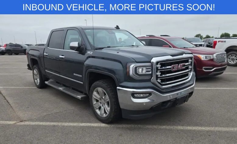 Dark Slate Metallic 2018 GMC Sierra 1500 Pickup Truck Four-Wheel Drive 8-Speed Automatic Overdrive