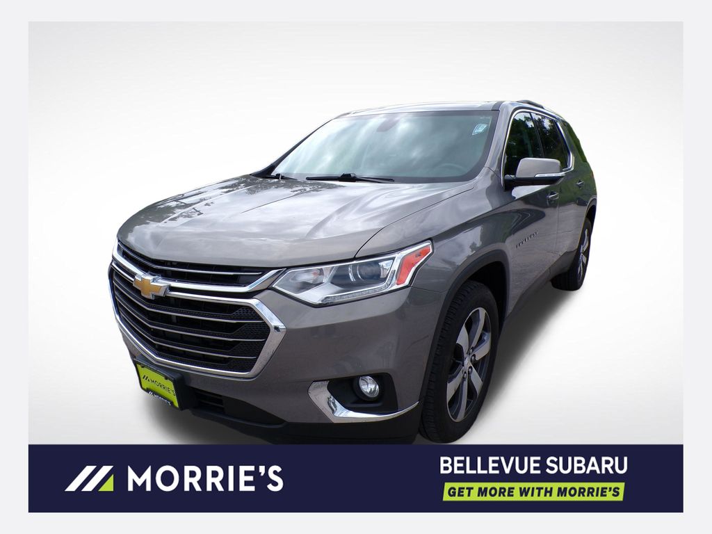 Pepperdust Metallic 2018 Chevrolet Traverse SUV / Crossover Four-Wheel Drive 9-Speed Automatic