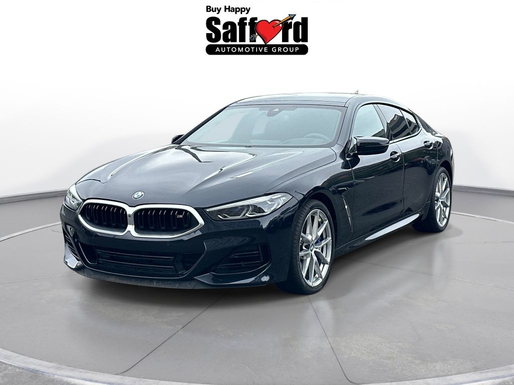 Carbon Black Metallic 2025 BMW 8 Series M850i xDrive Gran Coupe AWD Coupe All-Wheel Drive 8-Speed Automatic