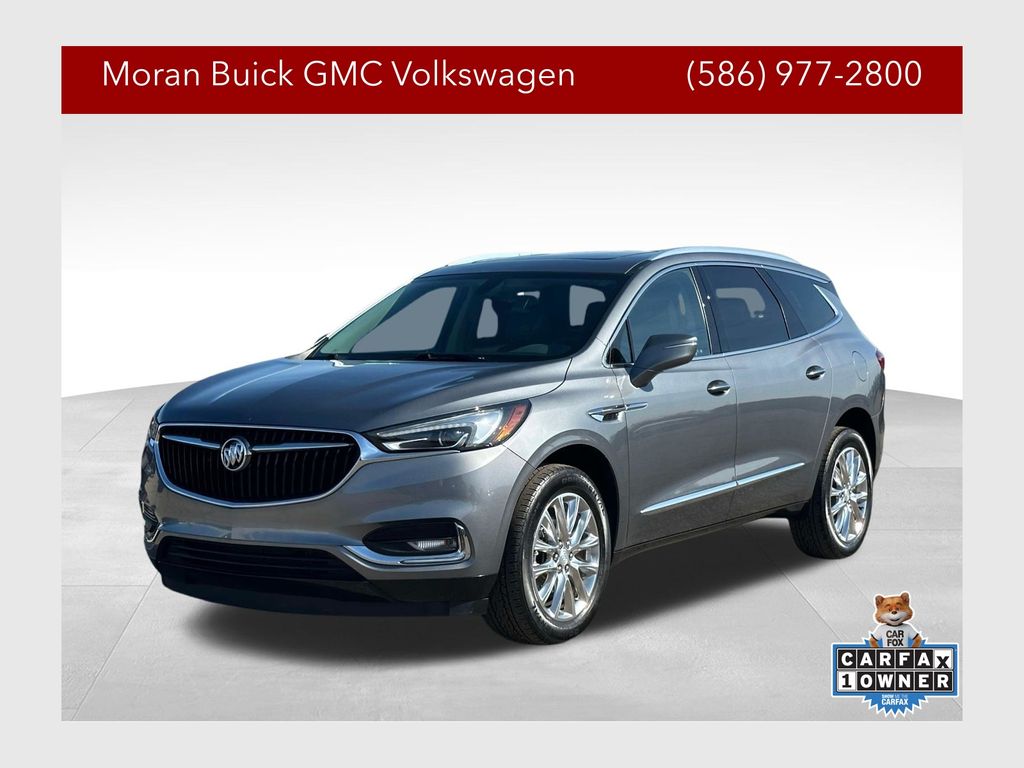 Satin Steel Gray Metallic 2020 Buick Enclave Essence FWD SUV / Crossover Front-Wheel Drive 9-Speed Automatic