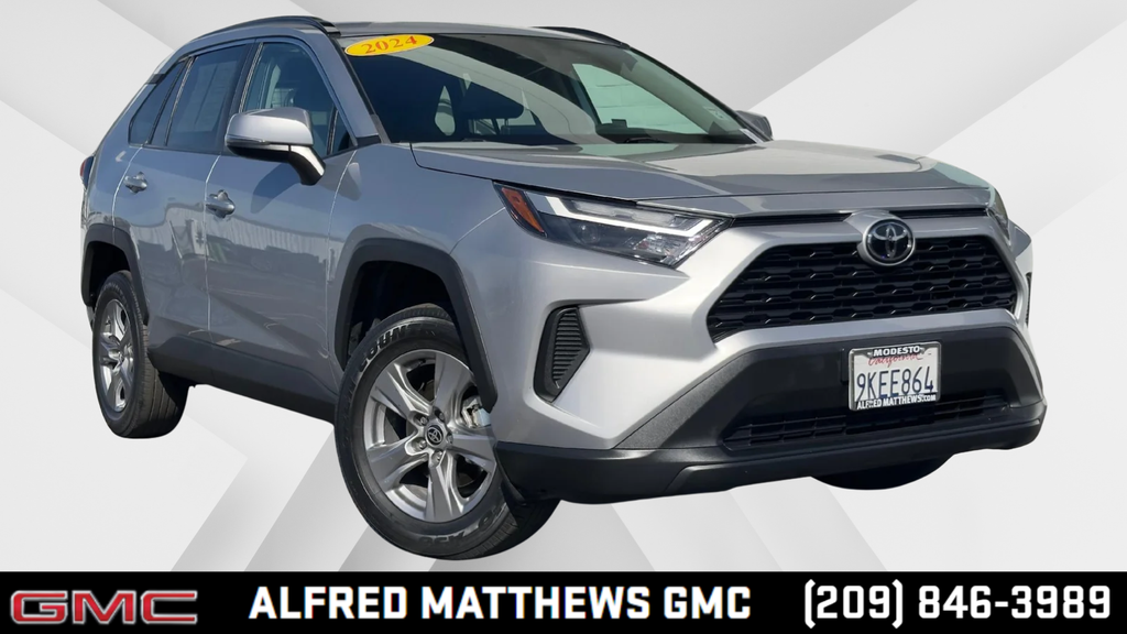 Silver Sky Metallic 2024 Toyota RAV4 XLE AWD SUV / Crossover All-Wheel Drive 8-Speed Automatic