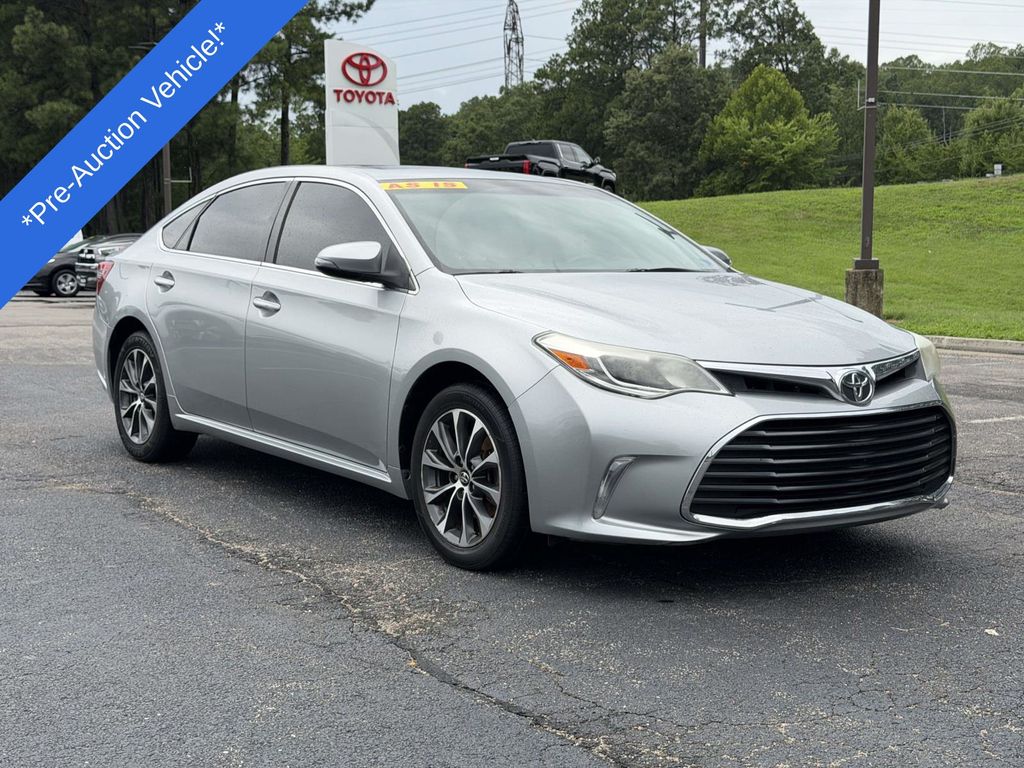 Celestial Silver Metallic 2016 Toyota Avalon Sedan Front-Wheel Drive 6-Speed Automatic