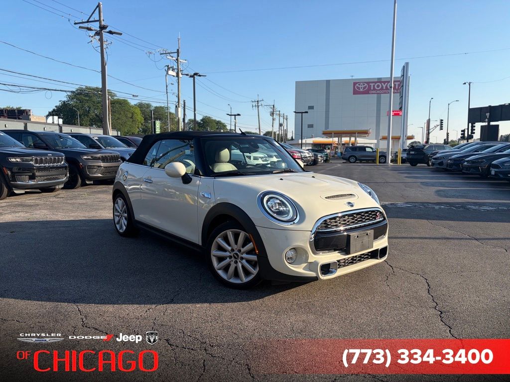 Pepper White 2019 MINI Cooper Convertible Front-Wheel Drive 6-Speed Automatic