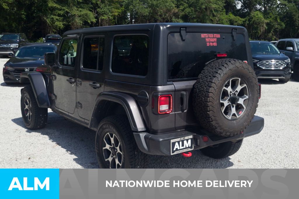 Used 2022 Gray Jeep Unlimited Rubicon image 4