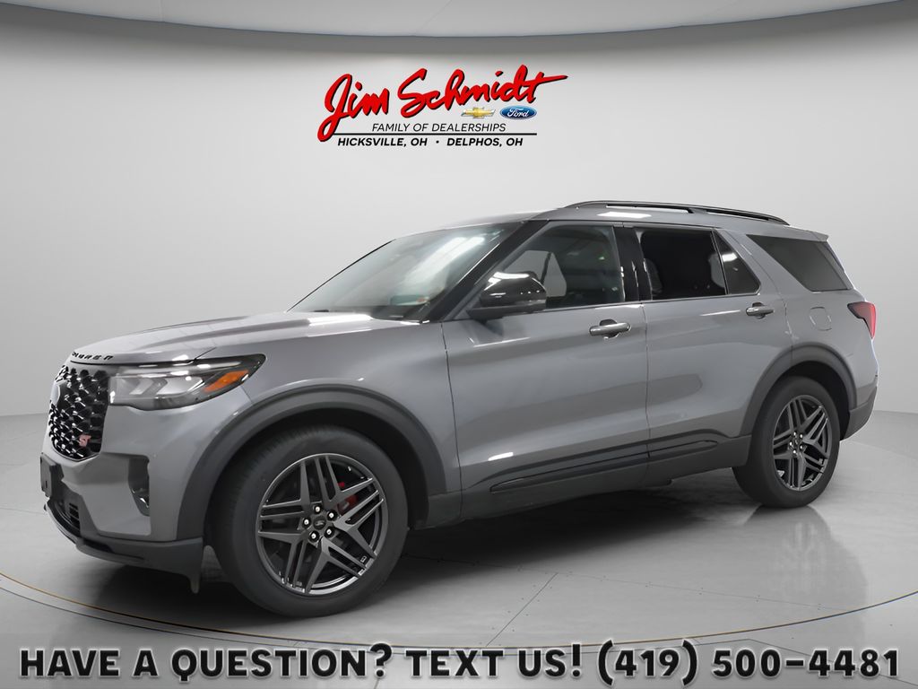 Carbonized Gray Metallic 2025 Ford Explorer SUV / Crossover All-Wheel Drive Automatic