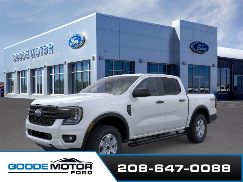 Oxford White 2025 Ford Ranger Pickup Truck Four-Wheel Drive Automatic