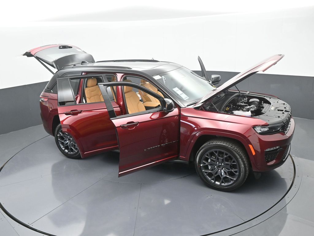 New 2025 Velvet Red Pearlcoat Jeep Summit Reserve image 76