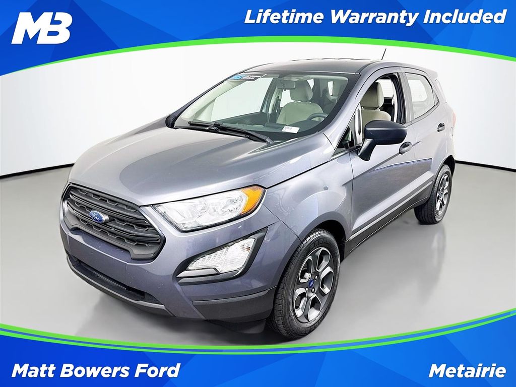 Silver (Smoke Metallic) 2021 Ford EcoSport SUV / Crossover Front-Wheel Drive 6-Speed Automatic