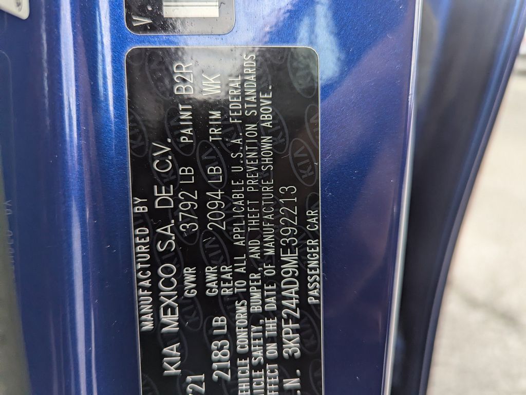 used 2021 Kia Forte car, priced at $12,492