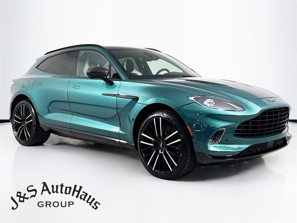 Green 2022 Aston Martin DBX AWD SUV / Crossover All-Wheel Drive 9-Speed Automatic