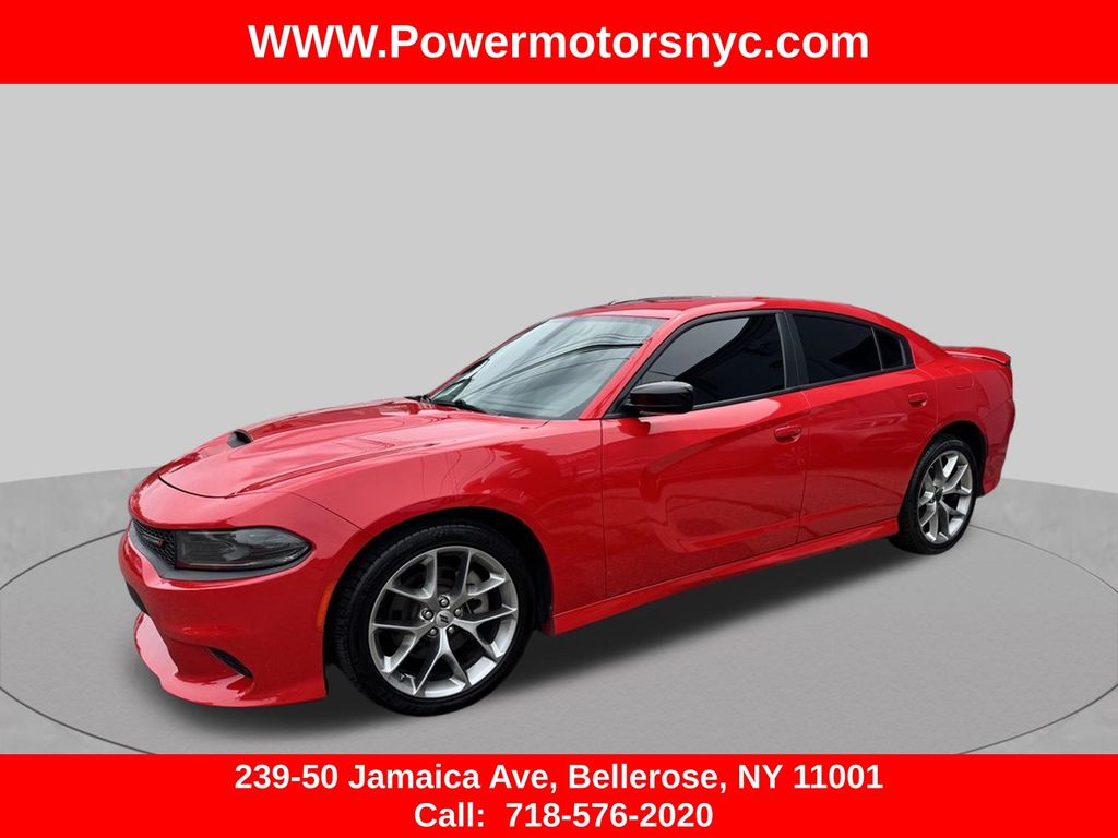 Torred Clearcoat 2023 Dodge Charger Sedan Rear-Wheel Drive 8-Speed Automatic