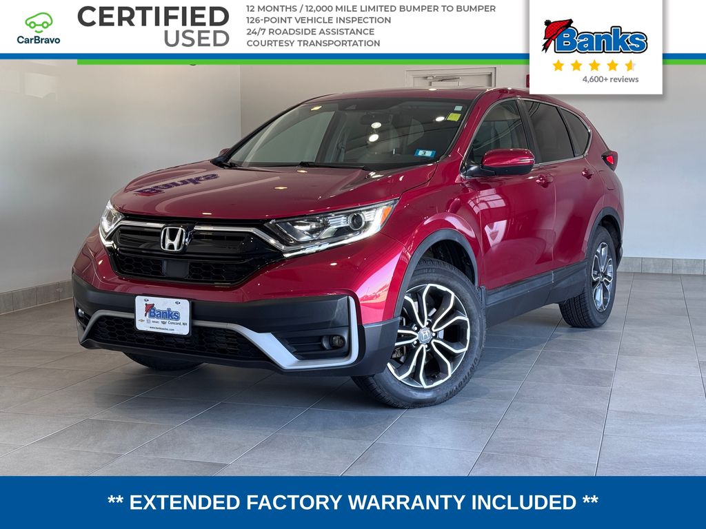 Radiant Red Metallic 2022 Honda CR-V SUV / Crossover All-Wheel Drive Continuously Variable Transmission