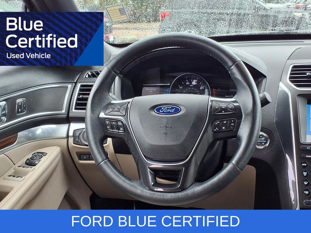 2019 Ford Explorer Limited Blue at Baytown Hyundai