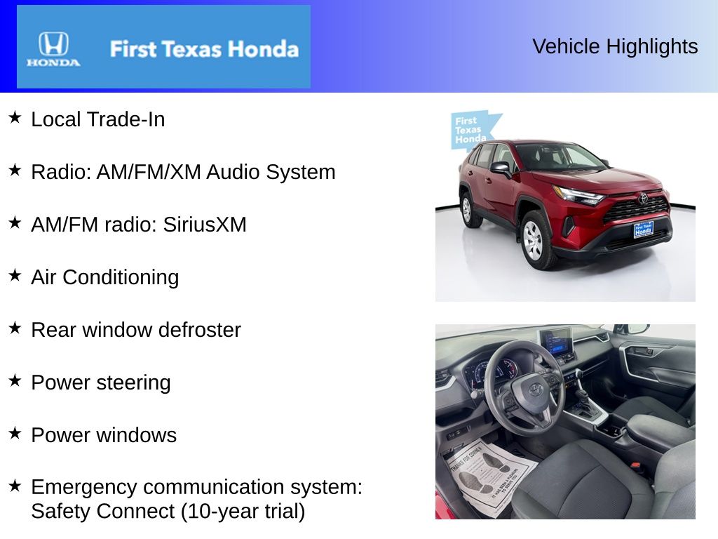 Used Car 2024 Toyota Rav4  Le For Sale Under $30,000 In Austin, Texas