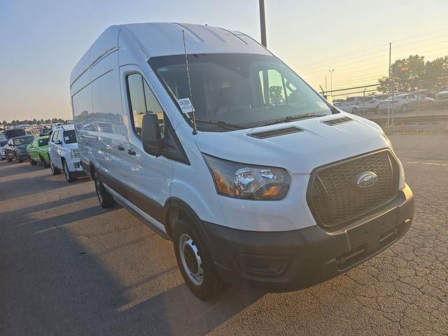 Oxford White 2024 Ford Transit Cargo Van Rear-Wheel Drive
