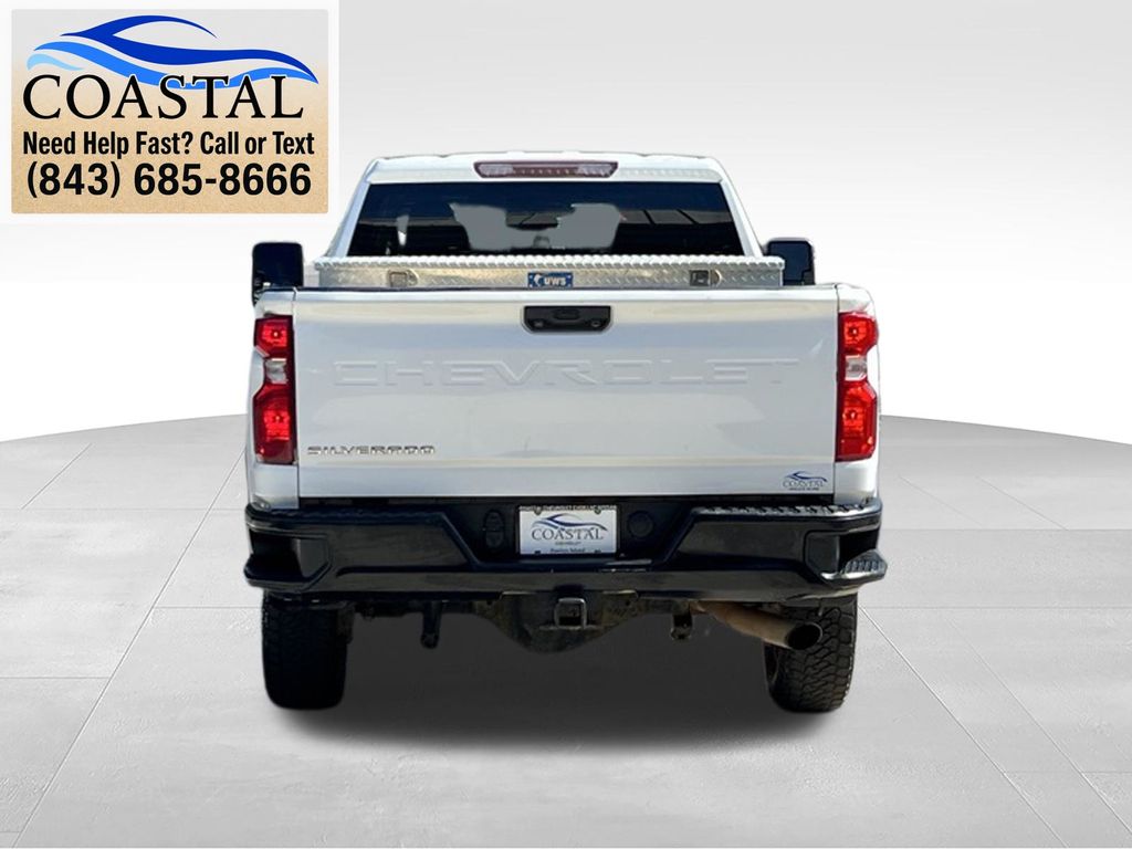 2021 Chevrolet Silverado 2500HD Work Truck White at Coastal Chevrolet Cadillac