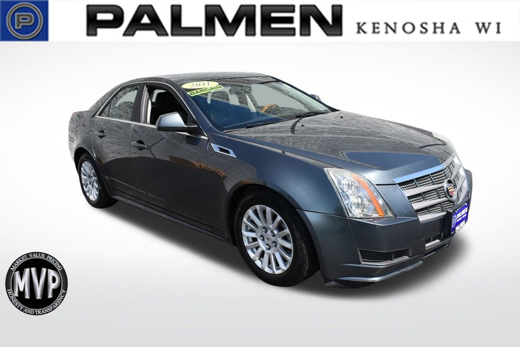 Thunder Gray ChromaFlair 2011 Cadillac CTS 3.0L Luxury AWD Sedan All-Wheel Drive 6-Speed Automatic