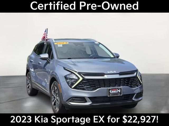 Everlasting Silver 2023 Kia Sportage SUV / Crossover All-Wheel Drive 8-Speed Automatic