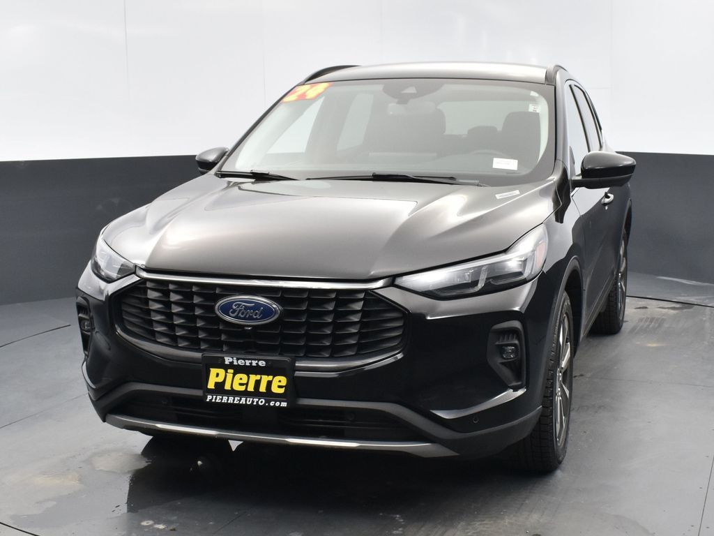 Black Metallic 2024 Ford Escape Platinum AWD SUV / Crossover All-Wheel Drive 8-Speed Automatic