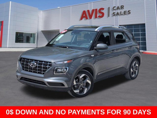 Ecotronic Gray 2025 Hyundai Venue SEL FWD SUV / Crossover Front-Wheel Drive Continuously Variable Transmission