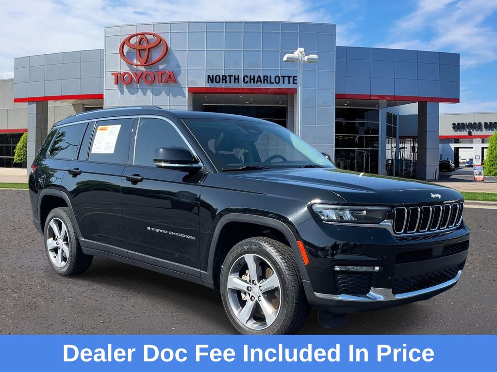 Diamond Black Crystal Pearlcoat 2022 Jeep Grand Cherokee L SUV / Crossover 4X2 8-Speed Automatic
