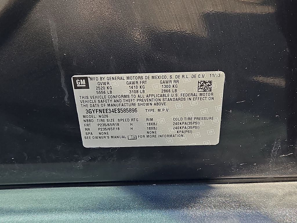 2014 Cadillac SRX