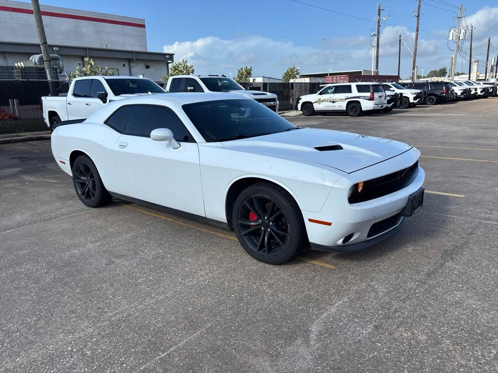 2016 Dodge Challenger SXT White at Cook Ford