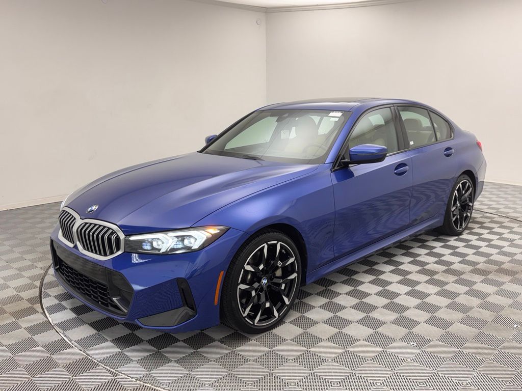 Blue Metallic 2026 BMW 3 Series Sedan All-Wheel Drive 8-Speed Automatic