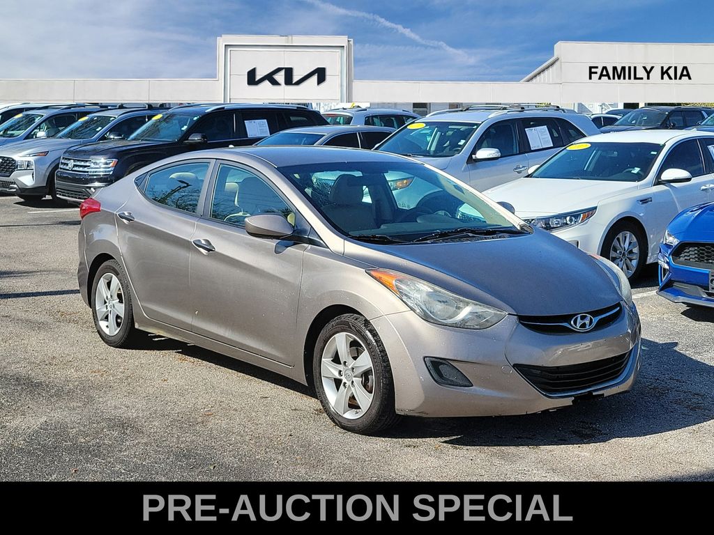 Desert Bronze 2013 Hyundai Elantra GLS FWD Sedan Front-Wheel Drive 6-Speed Automatic Overdrive
