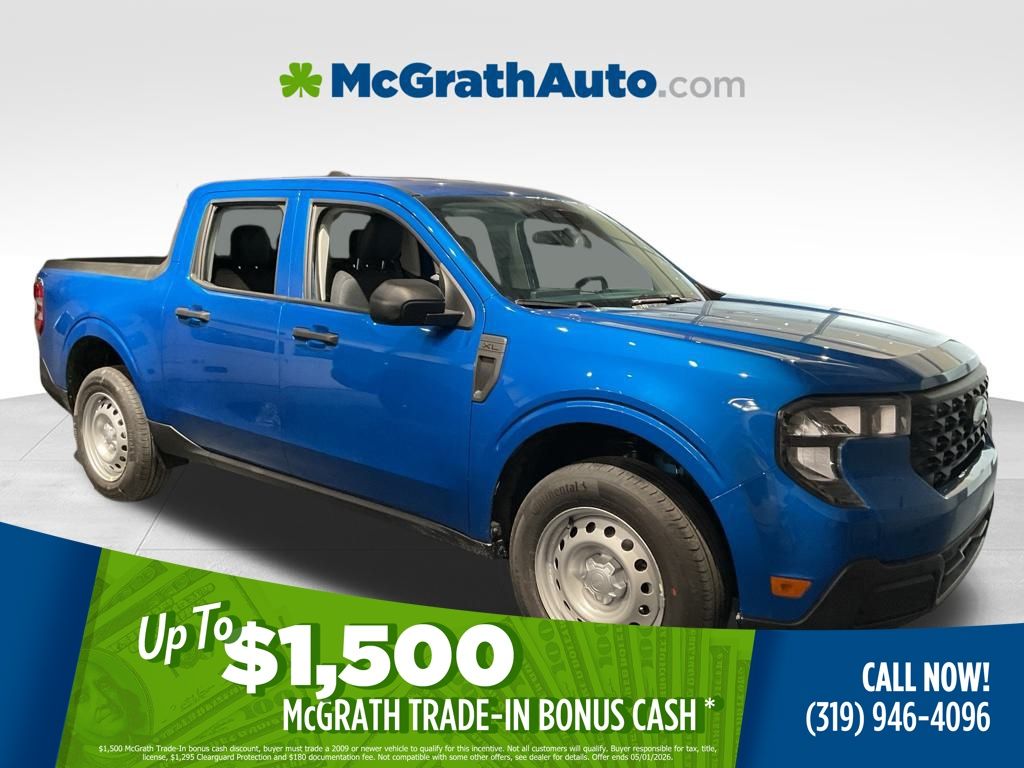 Velocity Blue 2026 Ford Maverick XL SuperCrew FWD Pickup Truck Front-Wheel Drive Continuously Variable Transmission