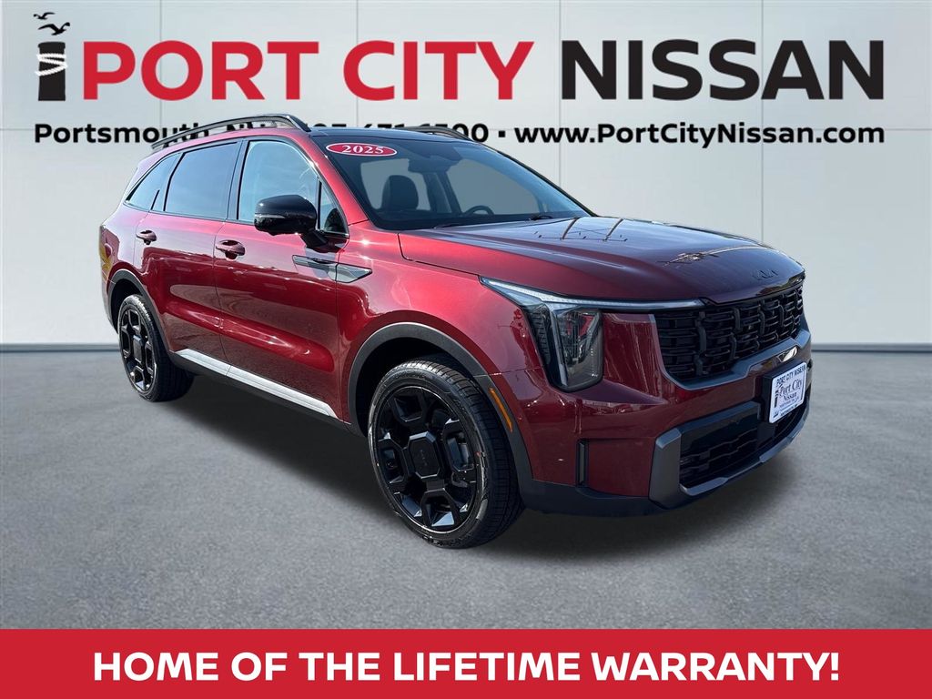 Dawning Red 2025 Kia Sorento SUV / Crossover All-Wheel Drive 8-Speed Dual Clutch