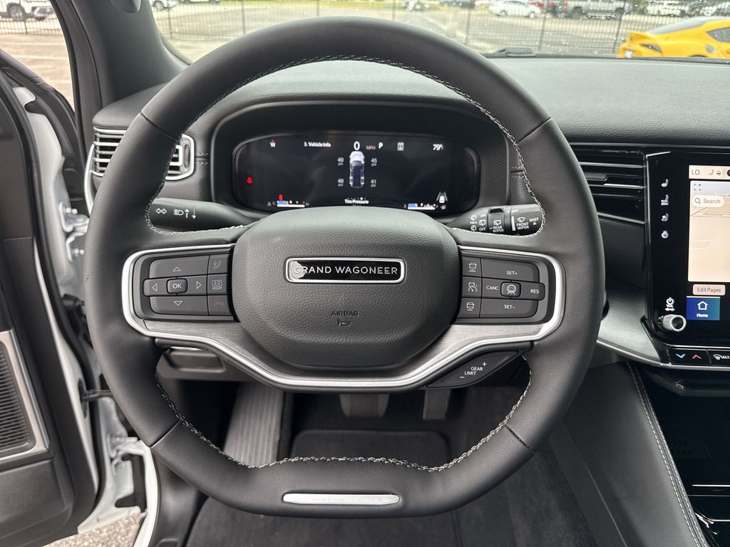 2026 Jeep Grand Wagoneer Limited White/off-white at Bayshore Chrysler Jeep Dodge Ram