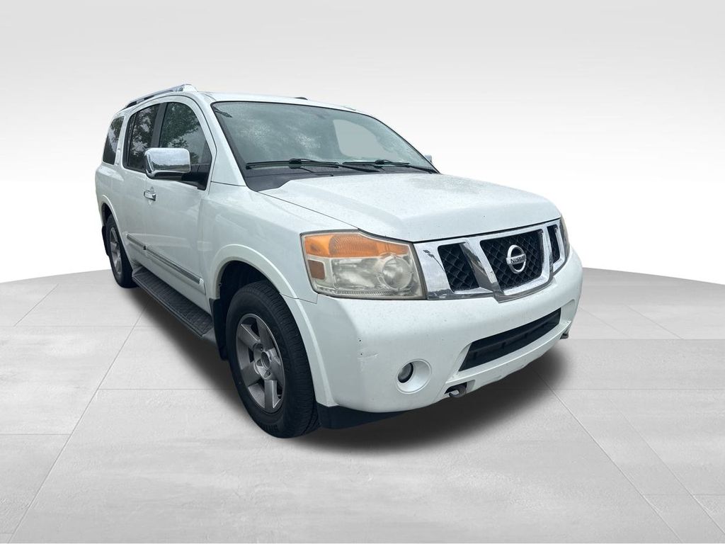 2014 Pearl White Nissan Armada SL RWD SUV