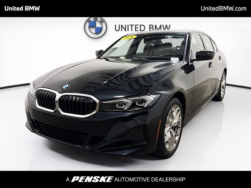 Black Sapphire Metallic 2026 BMW 3 Series Sedan Rear-Wheel Drive 8-Speed Automatic