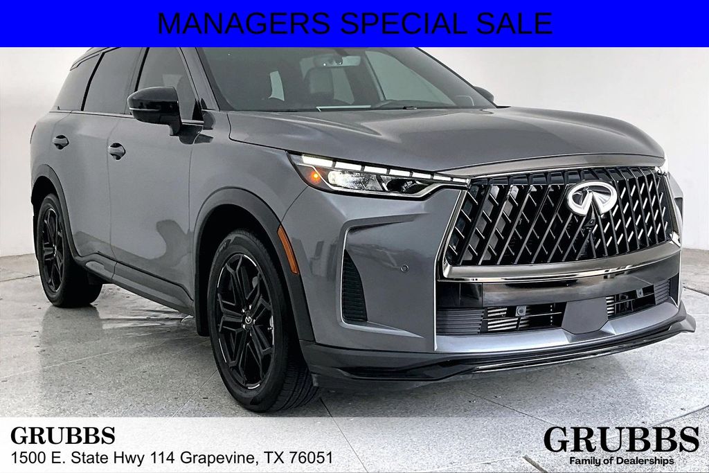 Gray (Graphite Shadow) 2026 INFINITI QX60 SUV / Crossover All-Wheel Drive 9-Speed Automatic