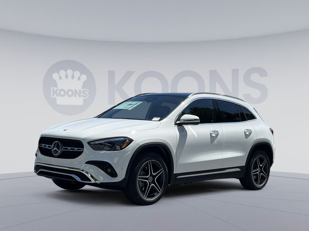Polar White 2026 Mercedes-Benz GLA SUV / Crossover All-Wheel Drive 8-Speed Dual Clutch