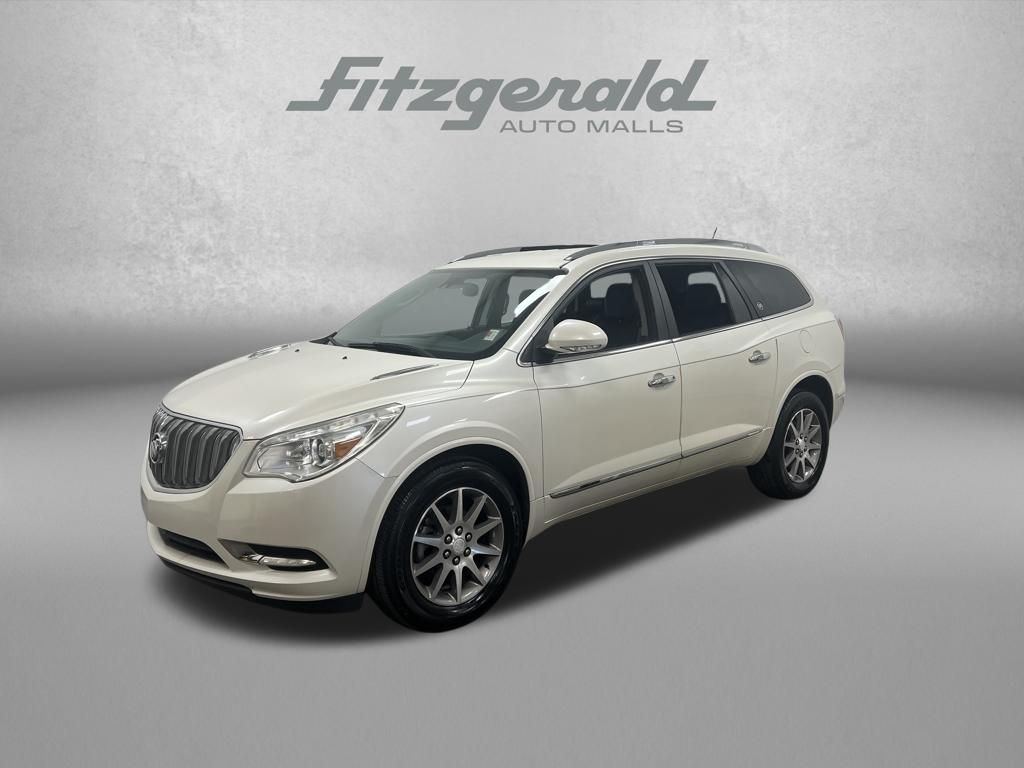 White Opal 2014 Buick Enclave Leather FWD SUV / Crossover Front-Wheel Drive 6-Speed Automatic