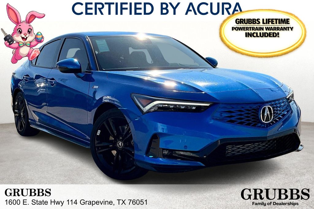 Double Apex Blue Pearl 2026 Acura Integra FWD with Technology and A-SPEC Package Sedan Front-Wheel Drive Continuously Variable Transmission