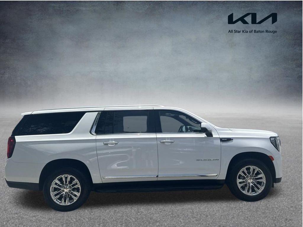 Summit White 2024 GMC Yukon XL SLT 4WD SUV / Crossover Four-Wheel Drive