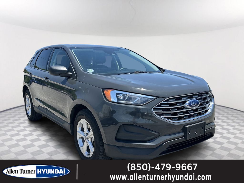Gray 2021 Ford Edge SE FWD SUV / Crossover Front-Wheel Drive 8-Speed Automatic