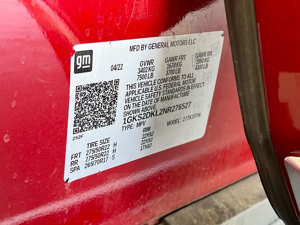 Used 2022 Cayenne Red Tintcoat GMC Denali image 36