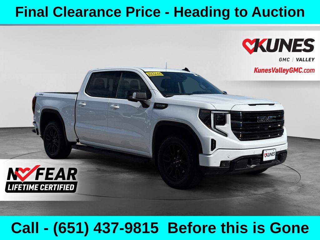 Summit White 2024 GMC Sierra 1500 Pickup Truck Four-Wheel Drive Automatic