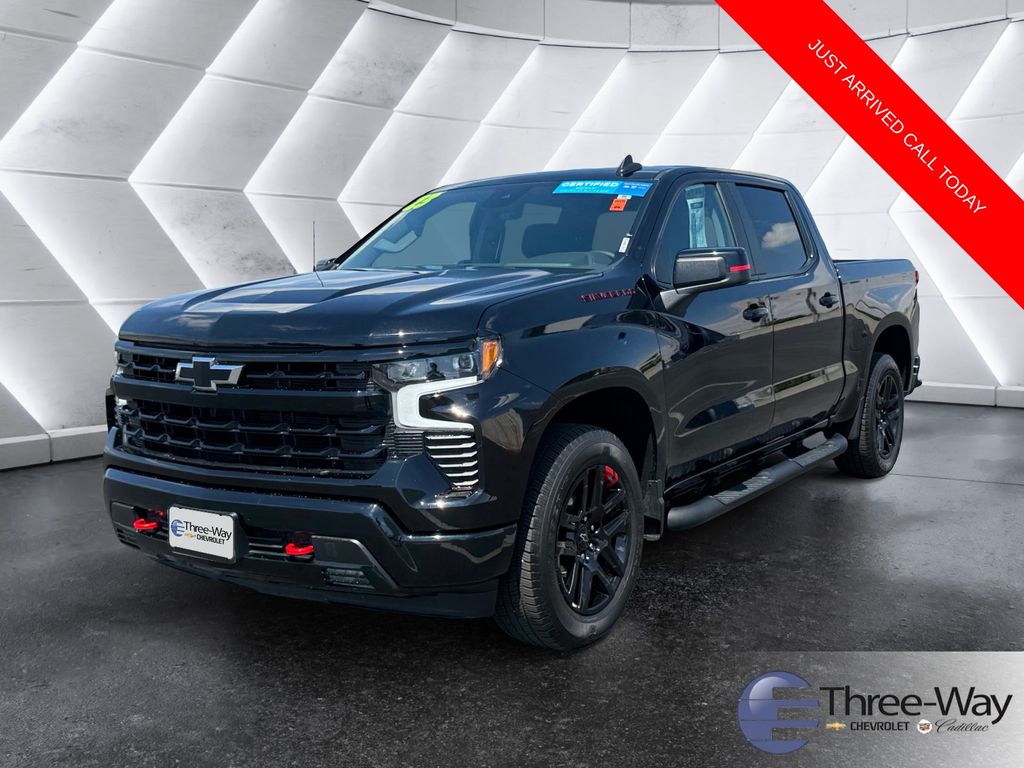 Black 2023 Chevrolet Silverado 1500 RST Crew Cab RWD Pickup Truck 4X2 Automatic