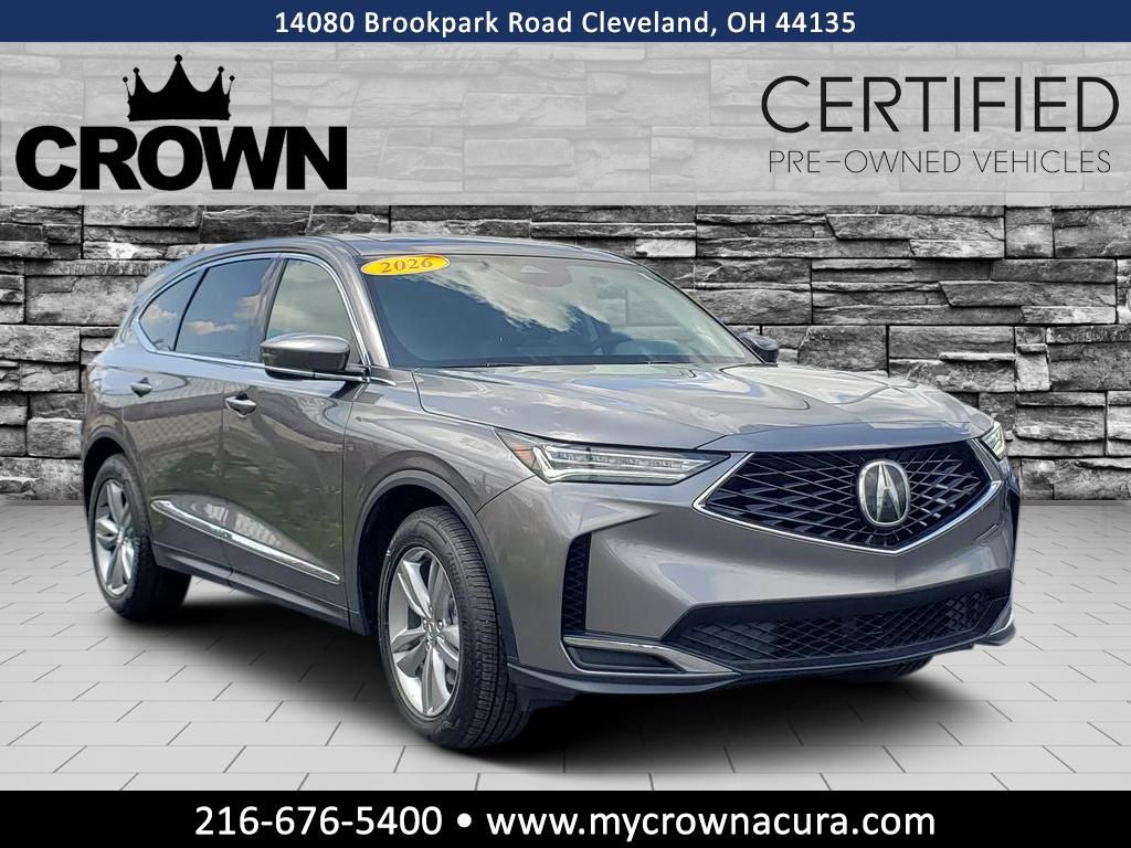 Liquid Carbon Metallic 2026 Acura MDX SH-AWD SUV / Crossover All-Wheel Drive Automatic