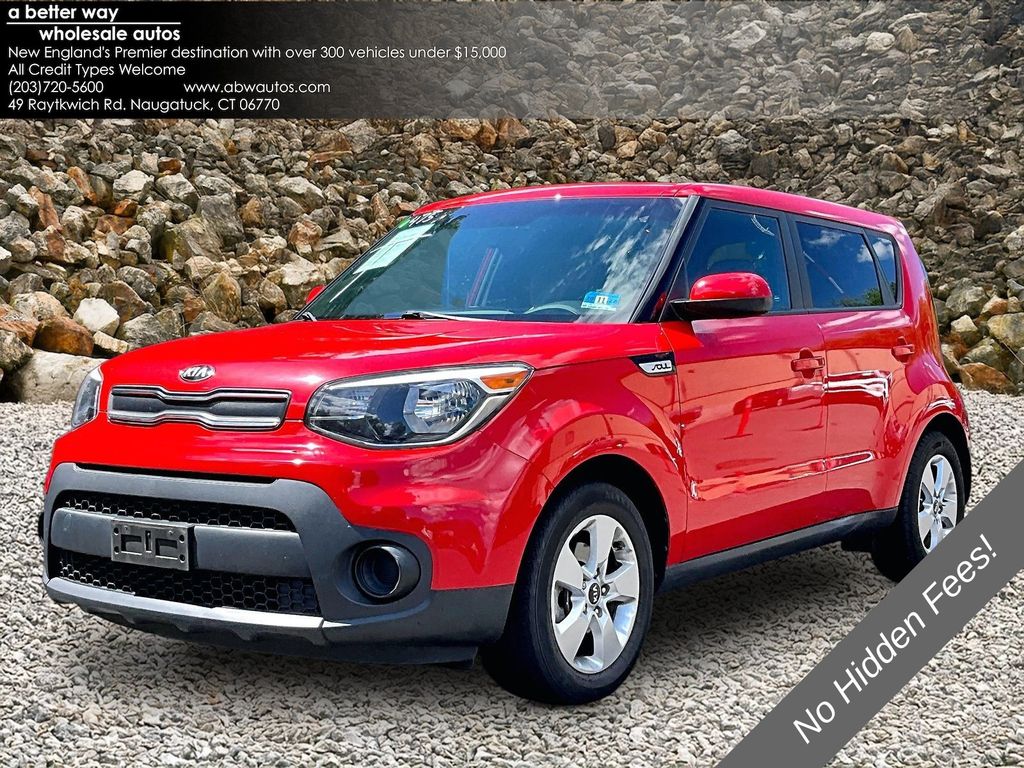 Inferno Red 2019 Kia Soul Wagon Front-Wheel Drive 6-Speed Automatic