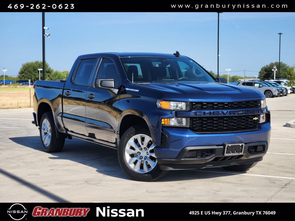 Northsky Blue Metallic 2022 Chevrolet Silverado 1500 Pickup Truck 4X2 8-Speed Automatic