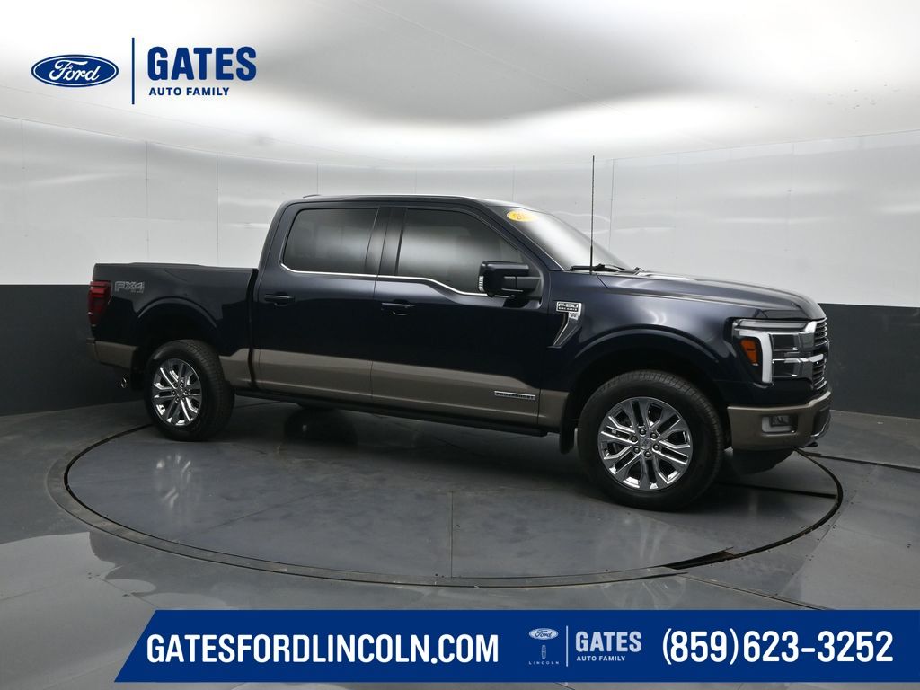 Antimatter Blue Metallic 2025 Ford F-150 Pickup Truck Four-Wheel Drive Automatic