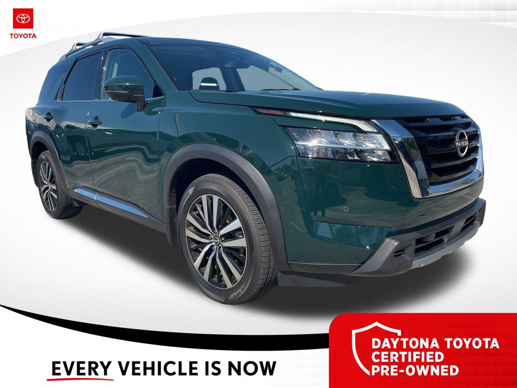 Green Pearl 2024 Nissan Pathfinder Platinum FWD SUV / Crossover Front-Wheel Drive 9-Speed Automatic